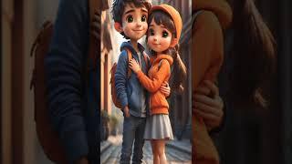 cool couple love #coolcouple  #cartooncouplestatus