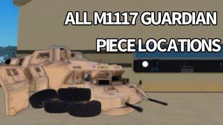 How to find ALL M1117 Guardian pieces in War Tycoon