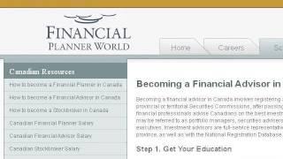 Requirements Needed To Become A Financial Advisor In Canada