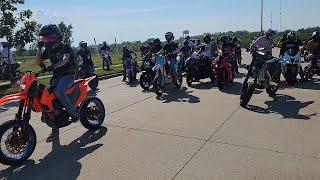 St. Joe Supermoto Day 2022!! Wheelies, Stunts and more!!!!