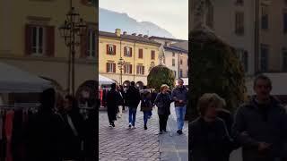 Historical town on the lake in northern Italy  #travel #lakeiseo