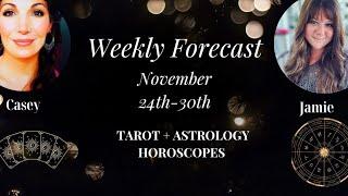 Thanksgiving + Mercury Retrograde: Your Astrology & Tarot Forecast for Nov 24-30th