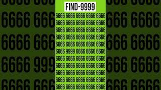 Find the 9999. Comment answer #trending #ytshorts #shorts #maths #puzzle #game #squidgame