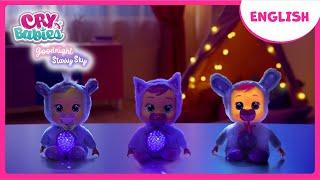  GOODNIGHT STARRY SKY DAISY & JENNA & CONEY  CRY BABIES  TOYS For KIDS  Spot TV  15"