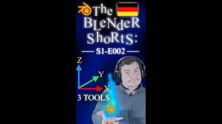 Diese 3 Tools braucht jeder Blender Nutzer täglich ⭐ The Blender #shorts [S1-E02]