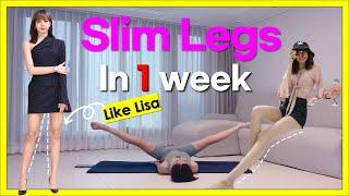 10MIN slim thighs pilates workout // tone and lengthen legs like Lisa // Lying Down Exercises Only