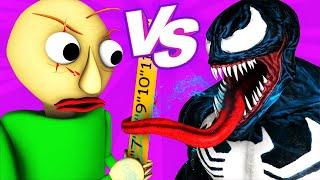 BALDI's BASICS REMASTERED vs VENOM - The Movie 2 (Symbiote All Episodes Compilation 3D Animation)