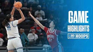 Ohio State vs. UCLA  | Highlights | 2025 Big Ten Women's Basketball Tournament | 3/8/2025