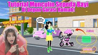 BISA ADA TOMBOL MUNCULIN SEPEDA BAYI BARU DI DEPAN GARASI RUMAH?? SAKURA SCHOOL SIMULATOR - PART 692