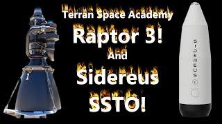 Sidereus SSTO and Raptor 3 Revealed