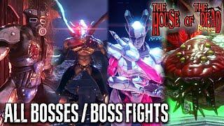 THE HOUSE OF THE DEAD: Remake All Bosses / Boss Fights With Cutscenes (SOLO) | Nintendo Switch