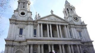 St Paul's Cathedral Bells - Sunday 8th February 2015 - Stedman Cinques clip 1