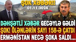 TƏCİLİ! Əsas xəbərlər 01.11.2024 (Xəbər Bələdcisi) xeberler, xəbərlər, son xeberler