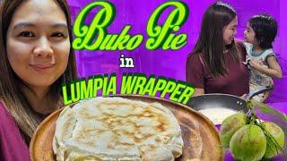 Buko Pie in Lumpia Wrapper | Mrs. Harabas