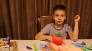 Пластилин плей до видео для детей лепим овощи из пластилина Play- doh video for children