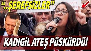 Sera Kadıgil iktidara açtı ağzını yumdu gözünü! "Tayyip Erdoğan'ı ülkenin başından göndereceğiz!"