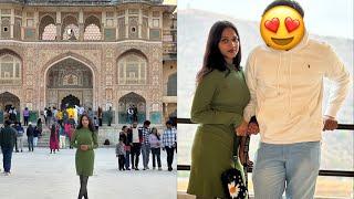 Amer fort Jaipur || hum bhtt jayda thak gye ||my best friend is very angry