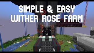 Wither Rose Farm + XP  [1.19.4] - 5000 / HOUR