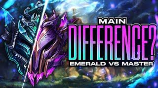 The BIGGEST Difference Between EMERALD and MASTER TIER PLAYERS