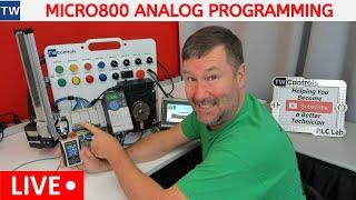 Micro800 Analog 4-20mA Wiring, Scaling and Programming in CCW