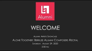 Alumni Live | Alone Together: Composers Recital, "Alone Together'