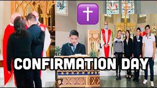 Sean’s Confirmation Day @ St. Patrick Church ️ | RDS Diary