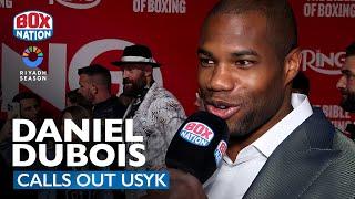 "You Are ****" - Daniel Dubois Interview Crashed By Oleksandr Usyk & Tyson Fury