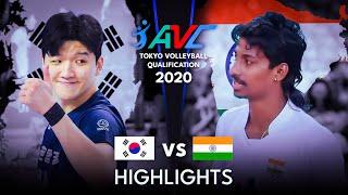 LEGENDARY MATCH | INDIA vs KOREA | AVC Men's Tokyo Volleyball Qualification 2020