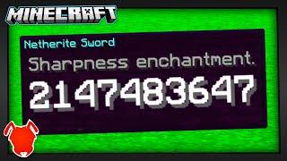 all Minecraft Enchantments BREAK at 2,147,483,647?!