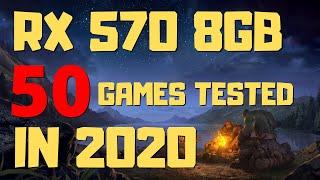 Ryzen 5 2600 With Rx 570 8gb Benchmark Test In 50 Games In 2020