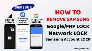 How to Remove Samsung Galaxy S10e SM-G970F/U/W/U1/N Carrier/Network, FRP and Samsung Account Lock