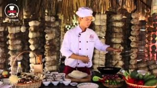 Vietnamese Crispy Honey Mushroom - Chef Tan cooking in mushroom house