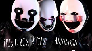 [SFM/FNAF/Music] - Music Box Remix Animated -