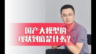 国产大模型的现状到底是什么？