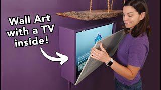 DIY Hide a Bedroom TV