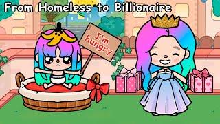 From Homeless to Billionaire Compilation | Rainbow hair | Toca Boca | Toca Life Story