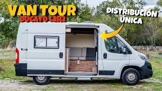 VAN TOUR FIAT DUCATO L2H2 - CAMA ABATIBLE "MURPHY" y BAÑO GIGANTE LUXURY