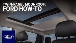 Twin-Panel Moonroof | Ford How-To | Ford