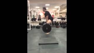 My natural deadlift 280 kg. x 13 (моя натуральная становая тяга в лямках 280 кг. на 13 раз)