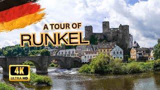 Stadtrundgang Runkel an der Lahn 4k 30FPS (Walking Tour Weilburg Germany)