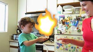 Leek Volcano / Adventures in Cooking with Krista