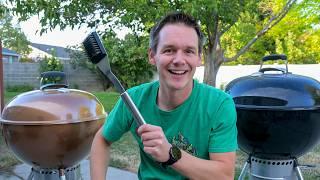 Is the most popular grill brush dangerous? (What I use instead)