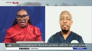 Unemployed doctors protest, call for urgent action