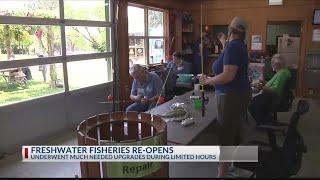 Texas Freshwater Fisheries reopens with upgrades