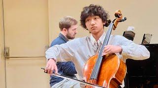 Ryan Tseng ( 12yrs) performs M. Berteau Sonata in G Major , Op. 1, No. 3 II. Grave III. Vivace