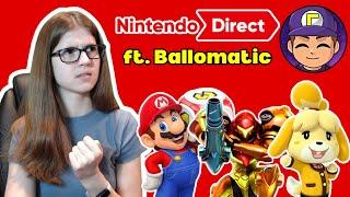 LIVE Reacting to the June 2024 Nintendo Direct with @Ballomatic_ !