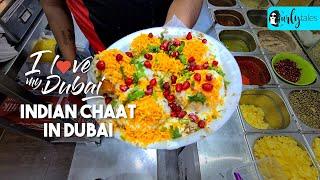 We Tried Classic Indian Street Style Chaat in Dubai | I Love My Dubai S2 E9 | Curly Tales