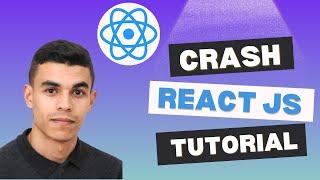 React js Crash Tutorial 2025 | Learn React from scratch + React  Vite tailwindCSS Portfolio Project