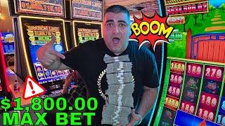 $1,800 Max Bet - World LARGEST JACKPOT LIVE