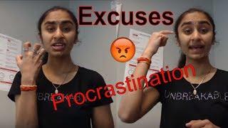 See How I filled myself with Excuses ? | DailyRock 12 | Revathi Jannavarapu